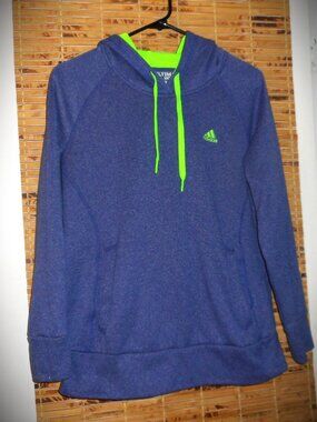 𝅺ADIDAS Ultimate Pullover Fleece Hoodie Sweatshirt *Tag Size: M